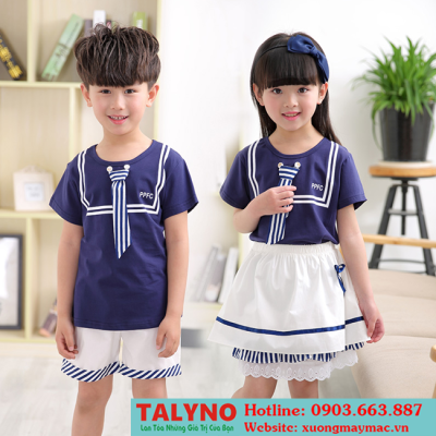 ĐỒNG PHỤC MẦM NON HS045